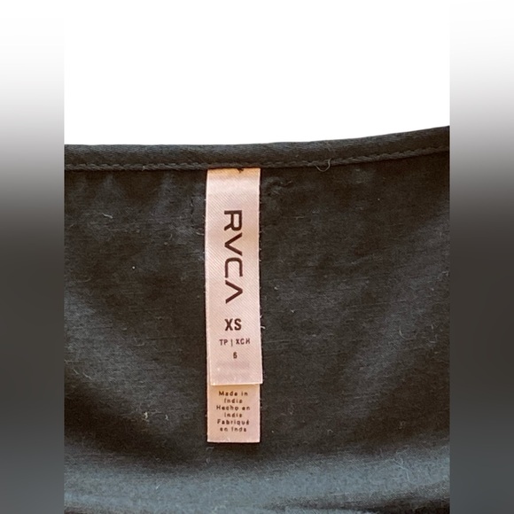 RVCA Girls Black Size XS Straps Dress Like New! Great Condition! Gently Used. - Picture 5 of 9